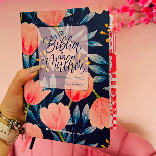Capa do livro Bíblia Da Mulher Sábia - ESTUDO
